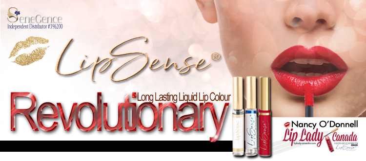 SeneGence Independent Distributor Nancy O'Donnell, Lip Lady Canada d.b.a ProFiles Digital Media Inc. selling a complete line of revolutionary cosmetics, skin care, hair care and our wow product LipSense Long Lasting Liquid Lip Colour!  Interested in buying or selling LipSense or any Personal Care item from SeneGence INternational?  Contact us today! 