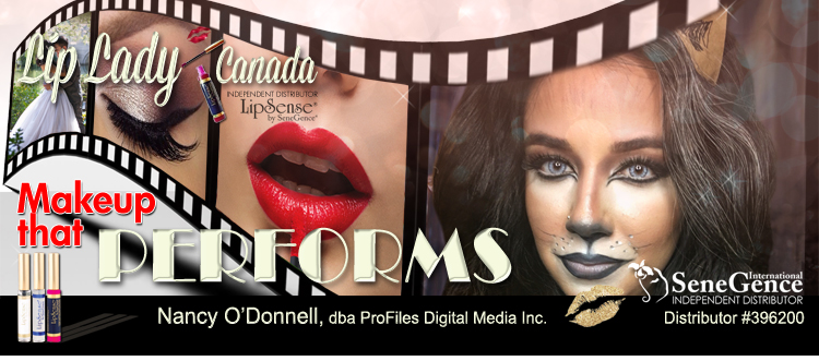 LipSense Review by Barrie, Ontario Canada Independent LipSense Senegence Distributor ID #396200 dba ProFiles Digital Media Inc Nancy O'Donnell and Snow Princess Anna