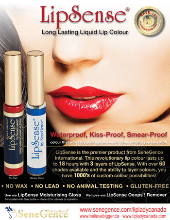 LipSense Long Lasting Liquid Lip Colour - LipStick available in over 50 shades is Waterproof, kiss-proof, smear-proof and Budgeproof!